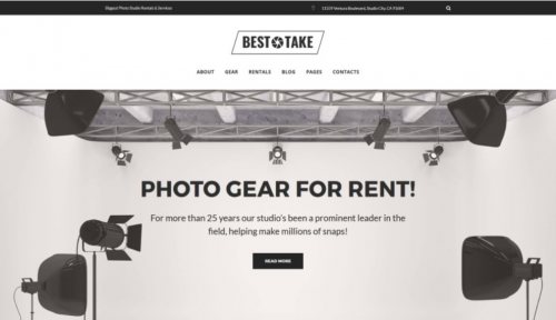 BestTake – Photo Studio Rentals & Services Responsive WordPress Theme besttake photo studio rentals services responsive wordpress theme