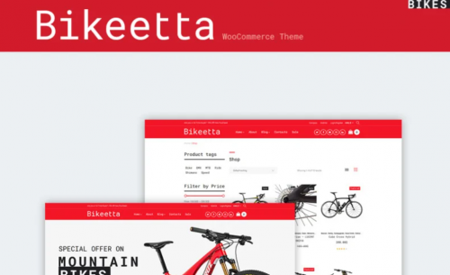 Bikeetta – Bikes Store WooCommerce Theme bikeetta bikes store woocommerce theme