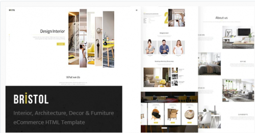 Bristol – Interior / Architecture / Decor & Furniture eCommerce HTML Template bristol interior architecture decor furniture ecommerce html template