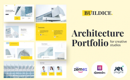 Buildice – Architecture portfolio for creative studios WordPress Theme buildice architecture portfolio for creative studios wordpress theme