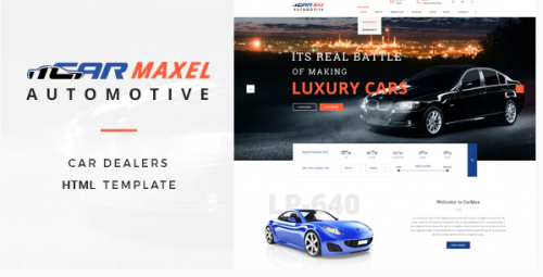 Car Max – Automotive HTML Template car max automotive html template