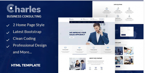Charles- Business-Consulting HTML Template charles business consulting html template