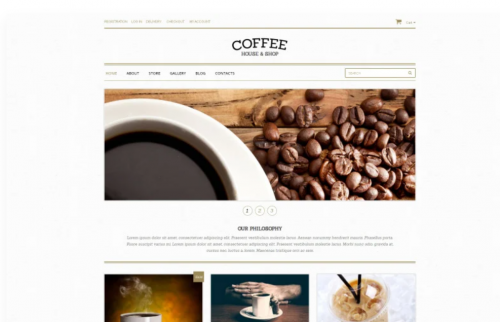 Coffee Shop Responsive WooCommerce Theme coffee shop responsive woocommerce theme