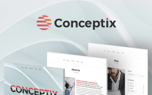 Conceptix – Art Studio WordPress Theme conceptix art studio wordpress theme