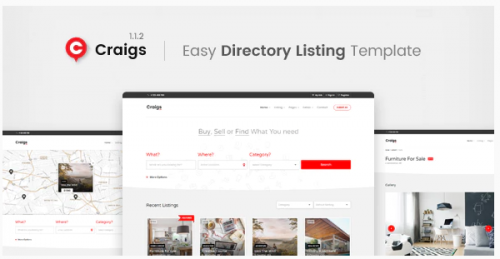 Craigs – Directory Listing Template craigs directory listing template