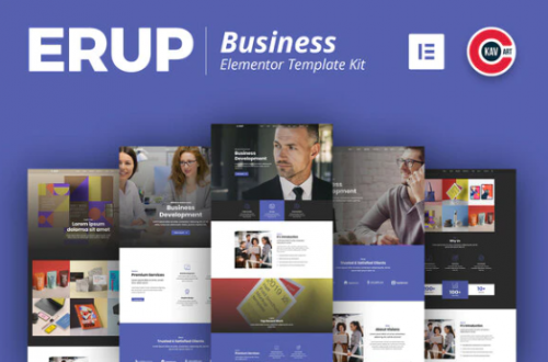 Erup – Business Template Kit erup business template kit