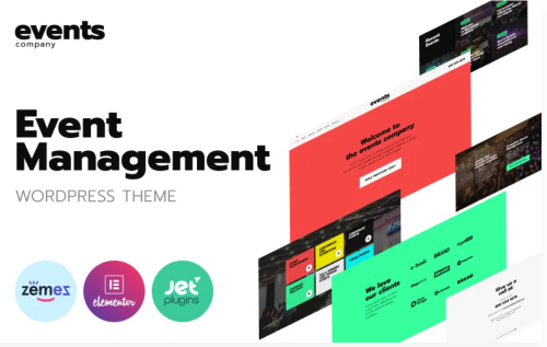 Events company – Innovative Template For Event Management Website WordPress Theme events company innovative template for event management website wordpress theme