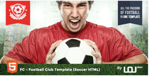 FC – Football Club Template (Soccer HTML) fc football club template soccer html