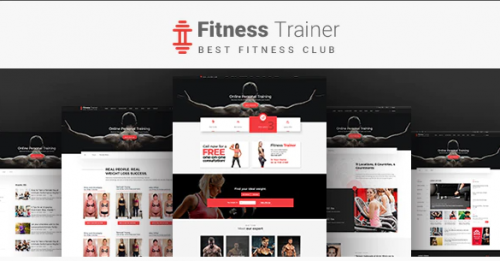 FitnessTrainer – Responsive Bootstrap Template fitnesstrainer responsive bootstrap template