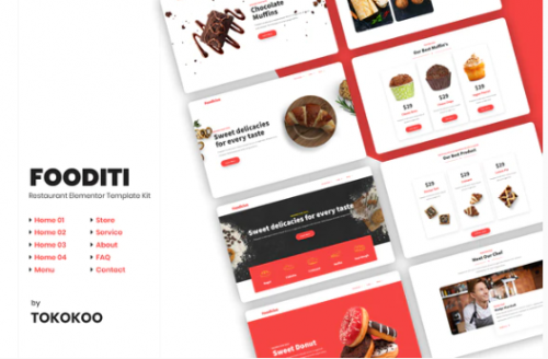 Fooditi | Restaurant and Cafe Elementor Template Kit fooditi restaurant and cafe elementor template kit
