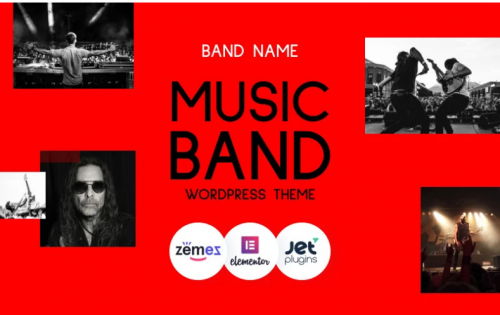 Freebone – WordPress Music Band WordPress Theme