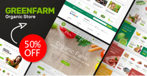 Greenfarm – Organic & Food Prestashop Theme
