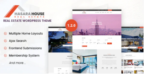 Hasara House – Real Estate Responsive WordPress Theme 1.2.0 hasara house real estate responsive wordpress theme