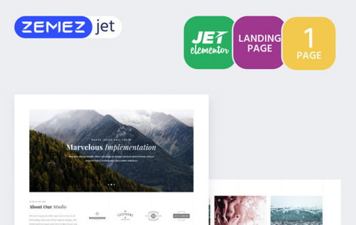 Imagix – Lite Portfolio Jet Elementor Template imagix lite portfolio jet elementor template