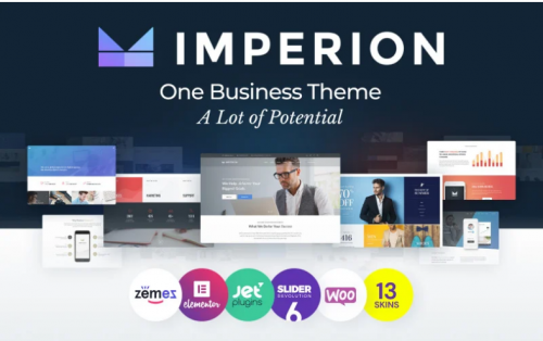 Imperion – Multipurpose Corporate WordPress Theme imperion multipurpose corporate wordpress theme