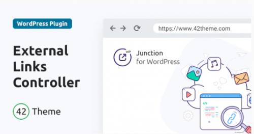 Junction — External Links Controller for WordPress 1.0.3 junction — external links controller for wordpress