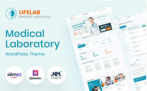 LifeLab – Medical Laboratory WordPress Theme