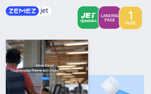 Littos – Lite Jet Elementor Template littos lite jet elementor template