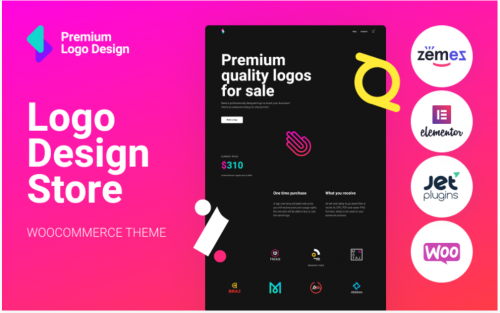 Logoster – Creative And Modern Logo Design Shop WooCommerce Theme logoster creative and modern logo design shop woocommerce theme