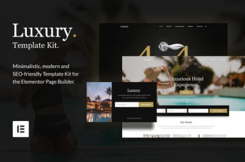 Luxury – Hotel & Resorts Template Kit luxury hotel resorts template kit