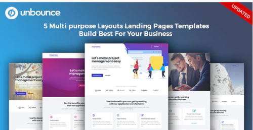 Masnoo – Multi-Purpose Template with Unbounce Page Builder