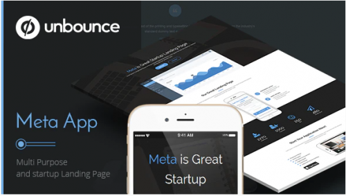 Meta app – Unbounce Landing Page
