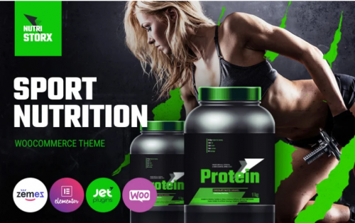 NutriStorx – Sports Nutrition Shop Elementor WooCommerce Theme nutristorx sports nutrition shop elementor woocommerce theme