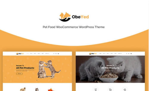 Obeyed – Pet Food WooCommerce Theme obeyed pet food woocommerce theme
