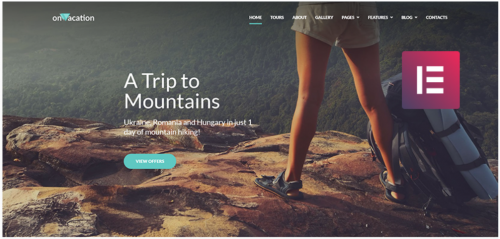 OnVacation – Travel Company Elementor WordPress Theme onvacation travel company elementor wordpress theme