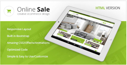 Online Sale – Responsive HTML5 eCommerce Template online sale responsive html ecommerce template