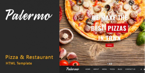 Palermo – Pizza & Restaurant HTML Template palermo pizza restaurant html template