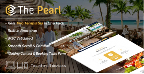 Pearl – Hotel & Restaurant Template pearl hotel restaurant template