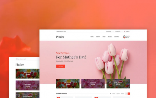 Phuler – Flower Shop WooCommerce Theme phuler flower shop woocommerce theme
