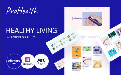 ProHealth – Neat And Tender Healthy Living WordPress Theme prohealth neat and tender healthy living wordpress theme