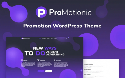 ProMotionic – Promotion Agency WordPress Theme promotionic promotion agency wordpress theme