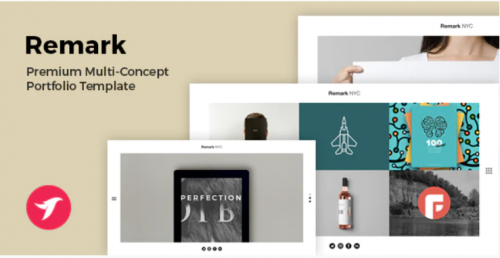 REMARK – Multi Concept Portfolio & Agency Template remark multi concept portfolio agency template