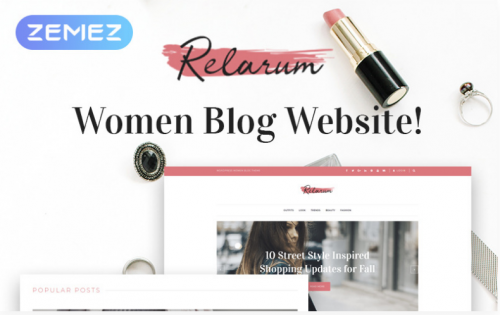 Relarum – Women Blog Multipurpose Classic Elementor WordPress Theme relarum women blog multipurpose classic elementor wordpress theme