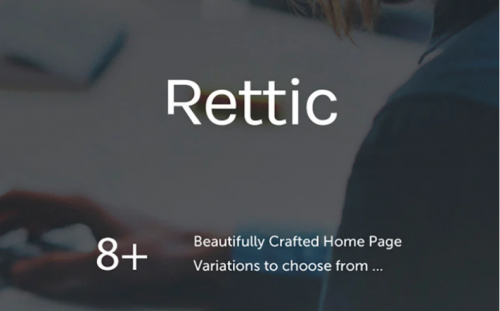 Rettic – Creative Agency WordPress Theme rettic creative agency wordpress theme