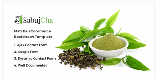 Sabujcha – Tea Store HTML Template sabujcha tea store html template