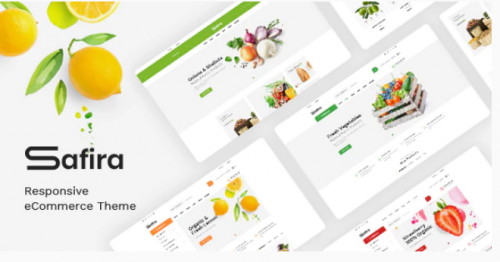Safira – Food & Organic Responsive Prestashop Theme