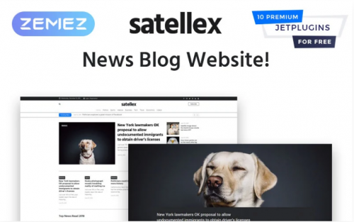Satellex – News Blog Multipurpose Classic WordPress Theme satellex news blog multipurpose classic wordpress theme