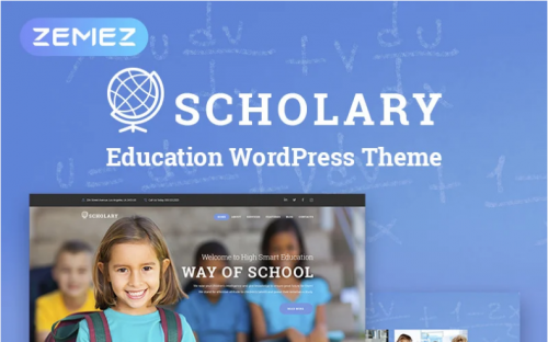 Scholary – Primary School WordPress Theme scholary primary school wordpress theme