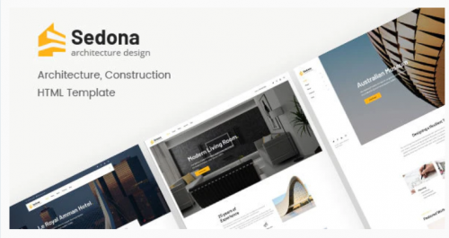 Sedona | Architecture & Construction HTML Template sedona architecture construction html template
