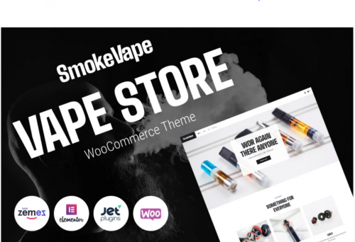 SmokeVape – Vape Shop eCommerce Websites WooCommerce Theme smokevape vape shop ecommerce websites woocommerce theme