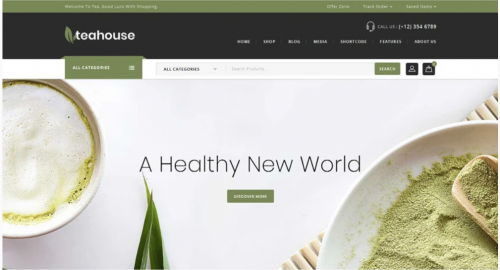 Teahouse – Multi Purpose Store WooCommerce Theme teahouse multi purpose store woocommerce theme
