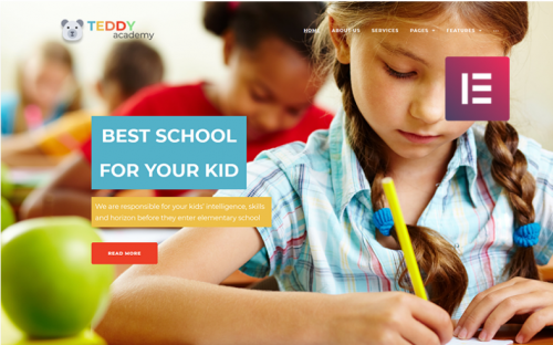 Teddy Academy – Primary School Elementor WordPress Theme teddy academy primary school elementor wordpress theme