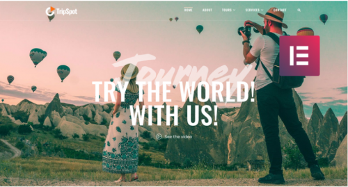 TripSpot – Travel Elementor WordPress Theme tripspot travel elementor wordpress theme