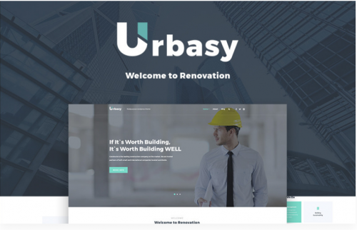 Urbasy – Construction Company WordPress Theme urbasy construction company wordpress theme