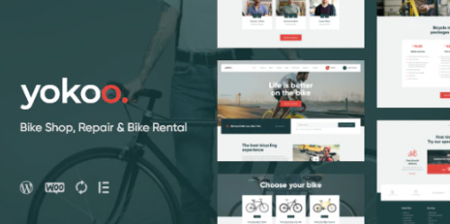 Yokoo – Bike Shop & Rental WordPress Theme 1.0.3 yokoo bike shop rental wordpress theme