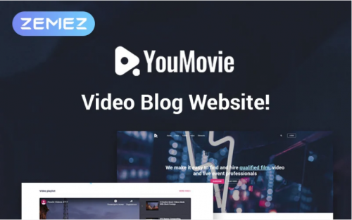 YouMovie – Videography Elementor WordPress Theme youmovie videography elementor wordpress theme